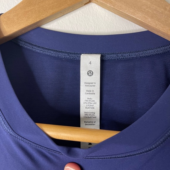 UV Protection Fold-Over Running Long-Sleeve Shirt Size 4 - Picture 4 of 5